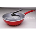 Ustensiles de cuisine Aluminium Non-Stick Wok pour le marché européen Cookware